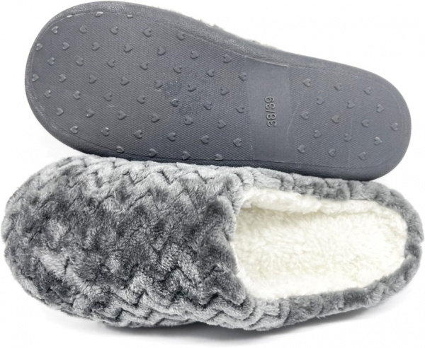 Капці домашні La Nuit HOME Доро р. 38-39 сірий 