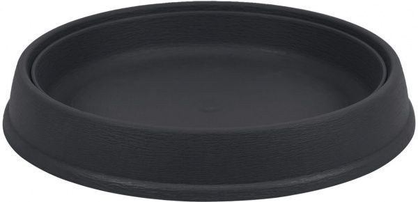 Піддон пластиковий Prosperplast Massive круглий (71374-433) антрацит 