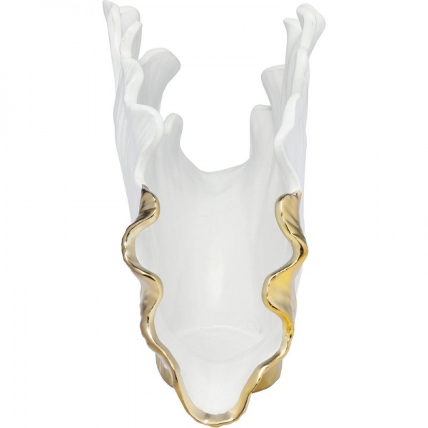 Ваза KARE Design Ginkgo Elegance 45 см белая 