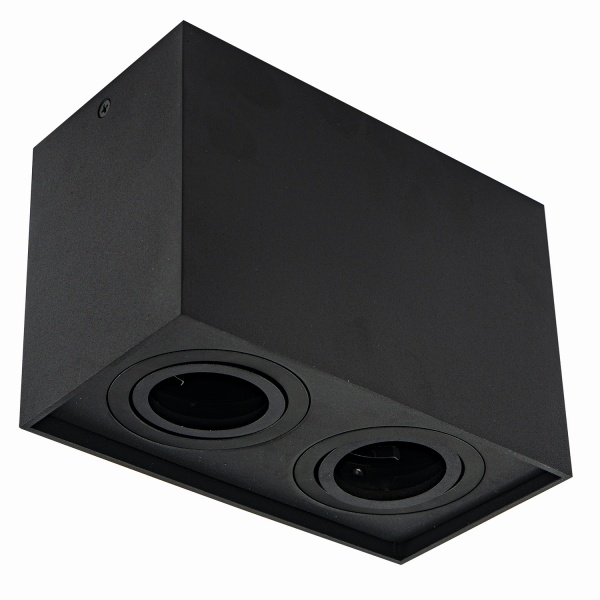 Світильник точковий Berger 40 Вт GU10 чорний 3012-DL-2 Black 