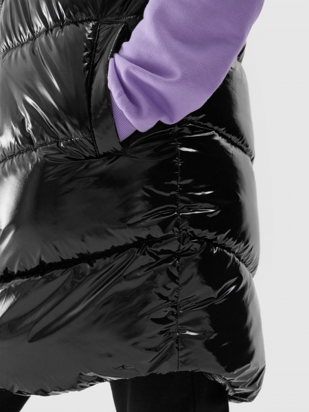 Жилет 4F VEST JACKET F046 4FJAW23TVJAF046-21S р.134 черный