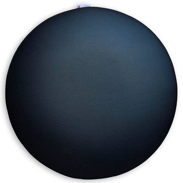 Сидіння барне d40 СZ-3 чорне шкірозамінник чорний Примтекс Плюс 