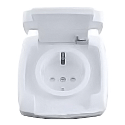 Розетка Rondo RS16-126B-BI белая