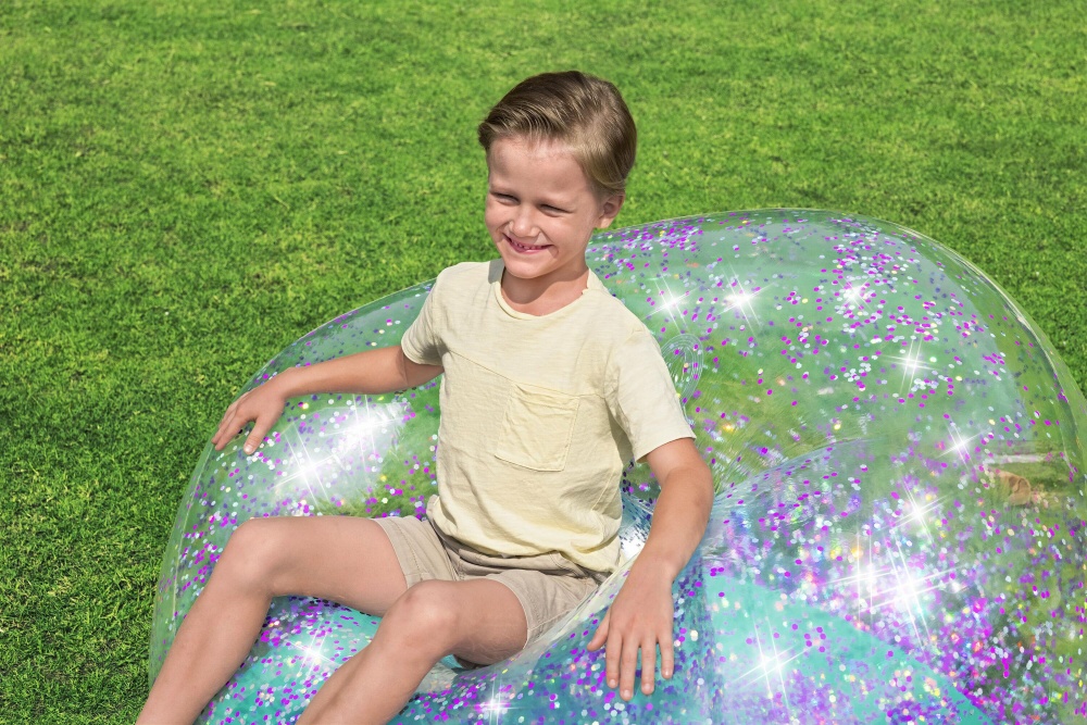 Кресло Bestway Glitter Dream Inflate-a-Chair 114х112х66 см