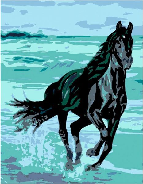 Набор, техника акриловый живопись Энергия Rosa Start 