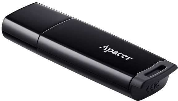 Флеш-пам'ять Apacer AH336 16 ГБ USB 2.0 black (AP16GAH336B-1) 
