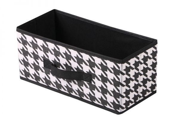 Короб складаний Handy Home UC-06 Scotland 7 л білий/чорний 150x328x152 мм