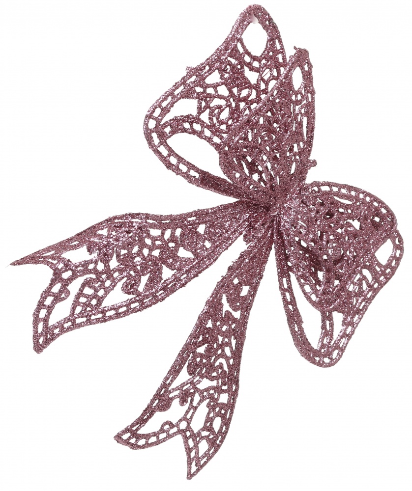 Декорація новорічна Бант 20 см в асортименті EPI-EYK4-1049