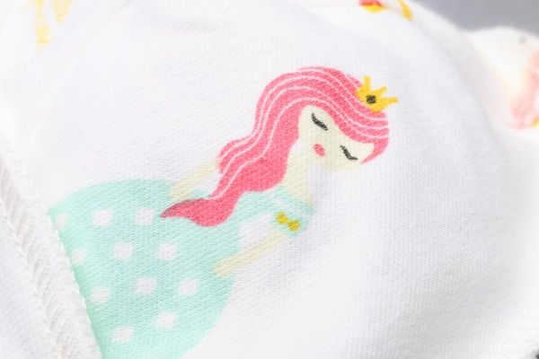 Шапочка детская ТМ Софія Princess р.40 белый с розовым 223140