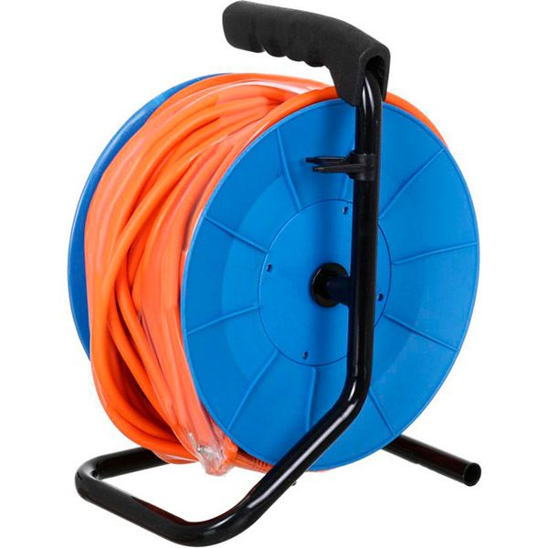 Удлинитель на катушке Expert Power без заземления 4 гн. бронза 40 м DG-CR4E2G25M40;DG-CR4E2G25M50 