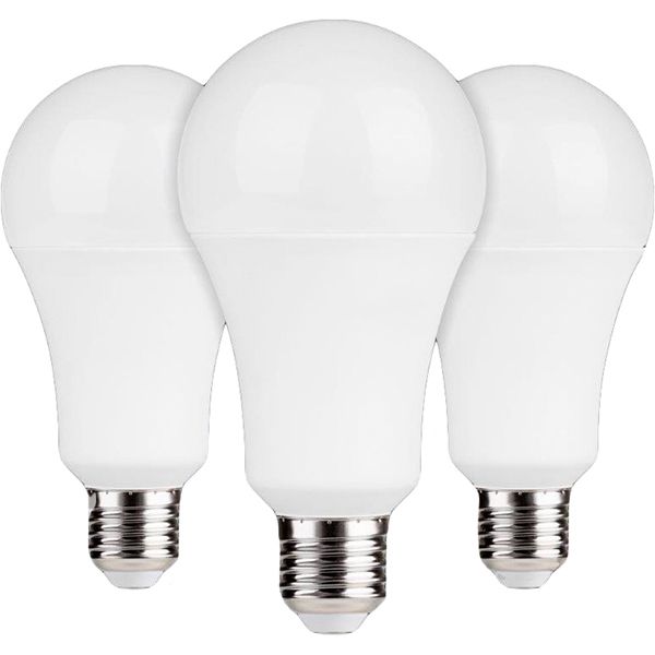 Лампа светодиодная LightMaster LB-615 3 шт./уп. 15 Вт A70 матова E27 220 В 4000 К