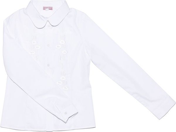 Блуза Sasha для девочек р.146 белый 