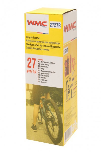 Набір ручного інструменту WMC TOOLS 27 шт. WT-2727R