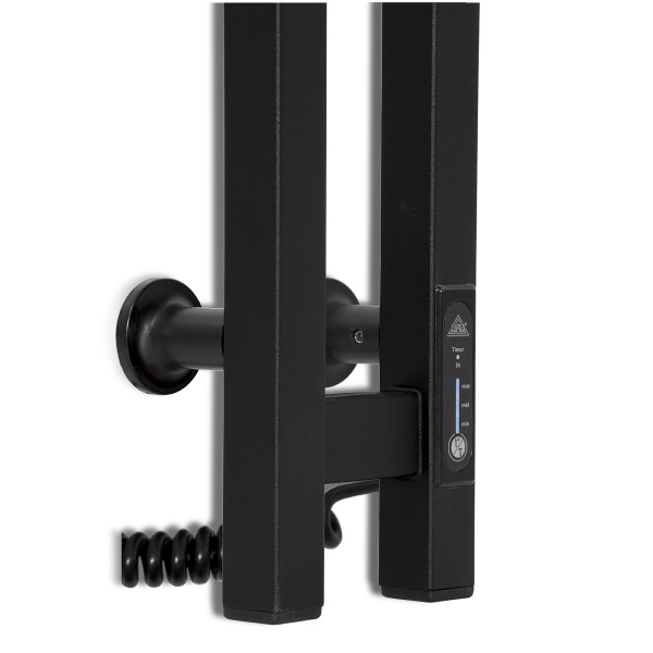 Рушникосушарка електрична Laris Дует ЧФ(Ч) 3 80х1200 Е П (чорний колір) R3