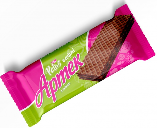 Вафлі АРТЕК Артек з какао 80 г 