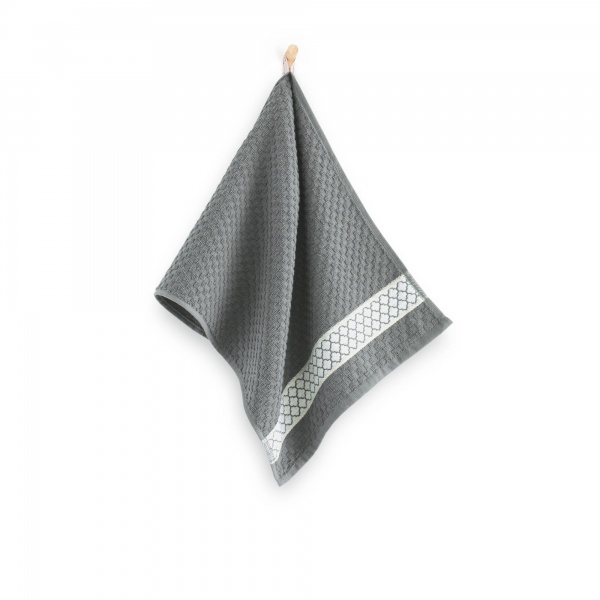 Набір рушників кухонних Maroko 2 шт 50x70+30x50 см Zwoltex графіт 