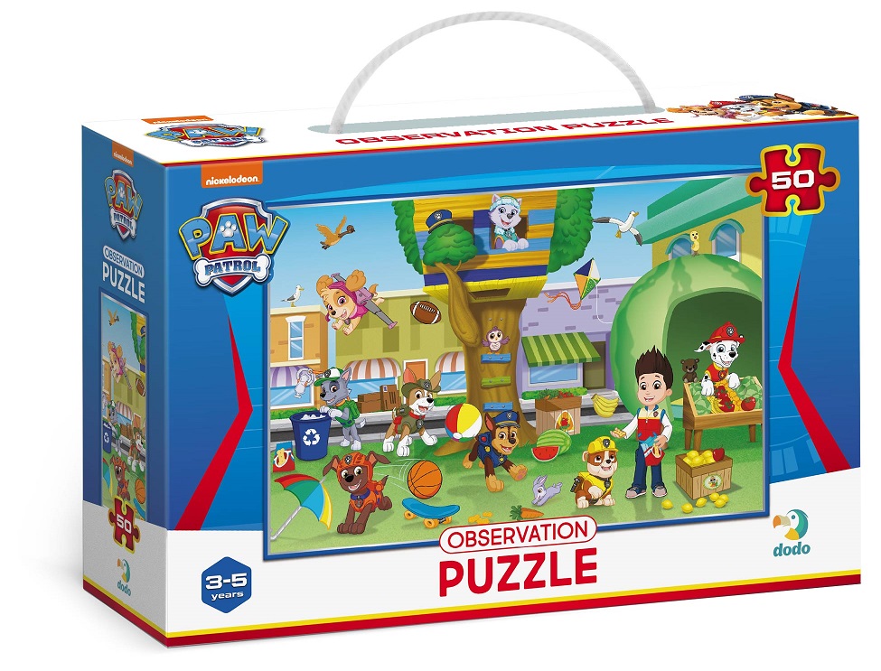 Пазл DoDo обсервационный на 50 элементов Paw Patrol. Летние развлечения 200464