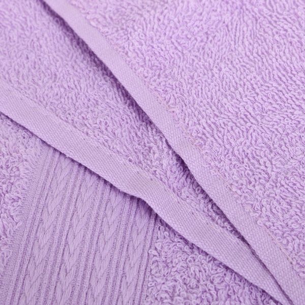 Полотенце Косичка 360гр/м 100x150 см лавандовый Simi 