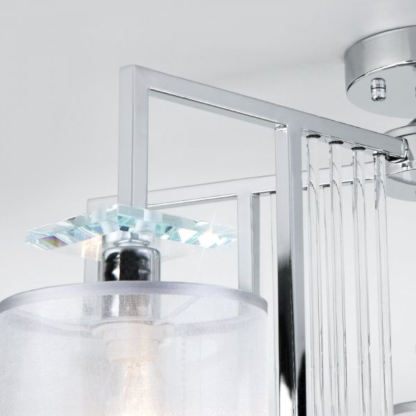 Люстра потолочная Strotskis Fargo 60108/5 5x40 Вт E14 хром 