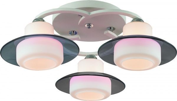 Люстра потолочная Altalusse 3x40 Вт E27 белый/серый INL-9292C-03 White & Grey 