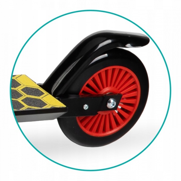 Самокат Qkids дитячий Flo black чорний KIDS00037 