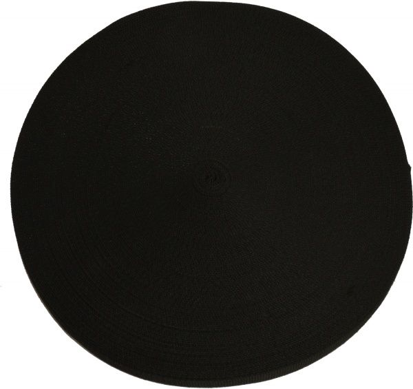 Лента ременная полипропиленовая 30 мм черная, 21,6 г 30 мм 50 м черный