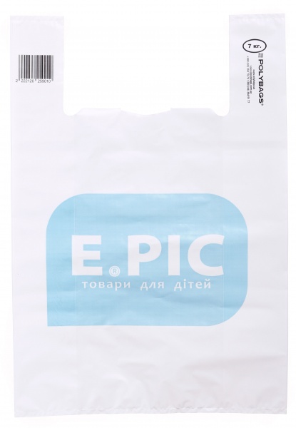 Пакет-майка Epic 50 мкм 7кг 400x500 мм 1 шт.