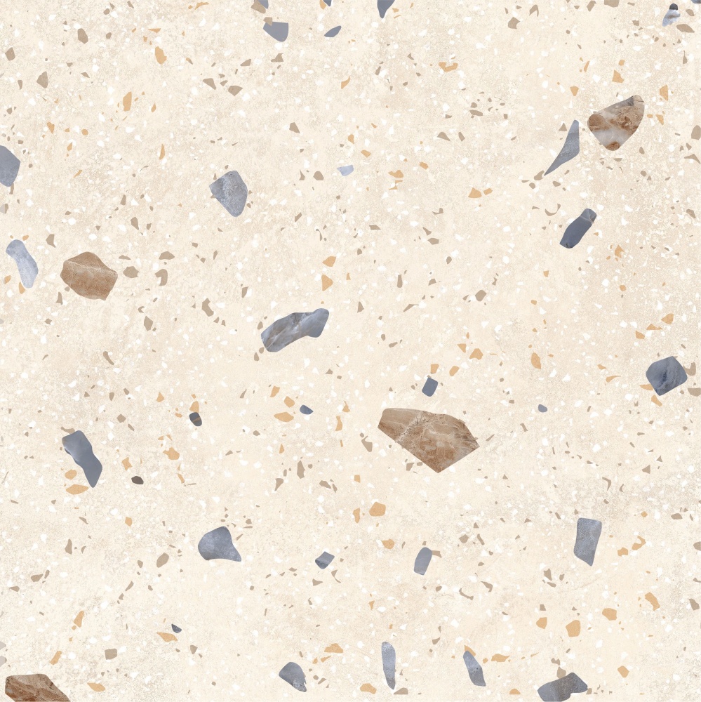 Плитка Allore Group Kompas Chips Ivory F P NR Mat 47x47 см