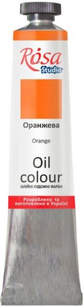 Краска масляная Оранжевая 326513 60 мл Rosa Studio