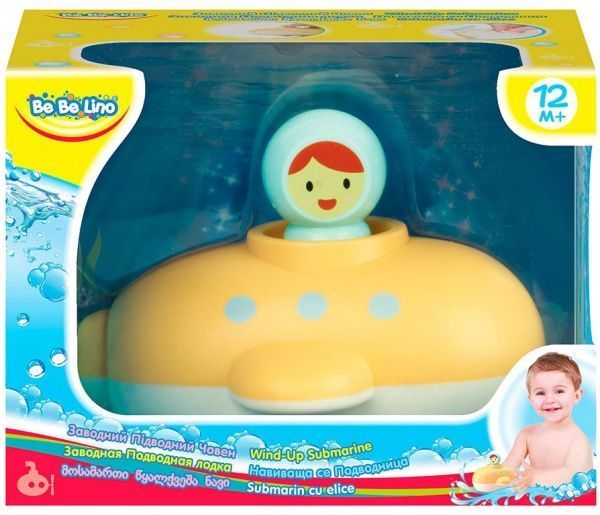 Заводная игрушка для ванны Bebelino Подводная лодка 58132