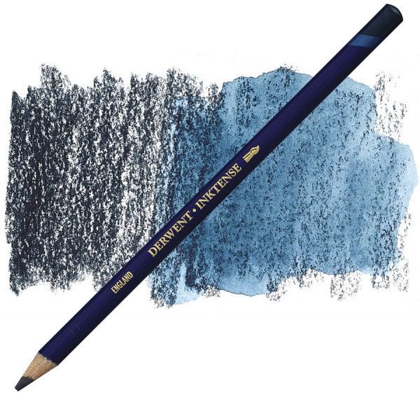 Карандаш чернильный Inktense 0850 Голубой темный Derwent