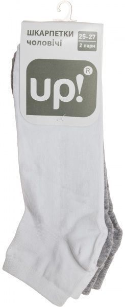 Носки Underprice 2 пары 062 р. 25-27 серый 