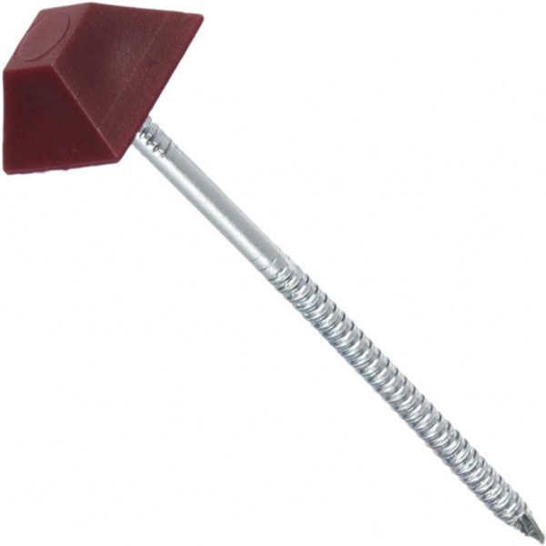 Цвяхи з ромбоподібною шляпкою 3,2X70 мм 20 шт червоні