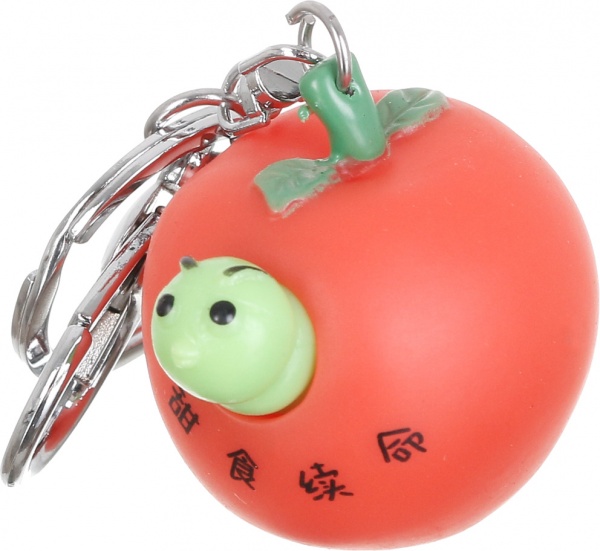 Брелок для рюкзаков антистресс Фрукты яблоко