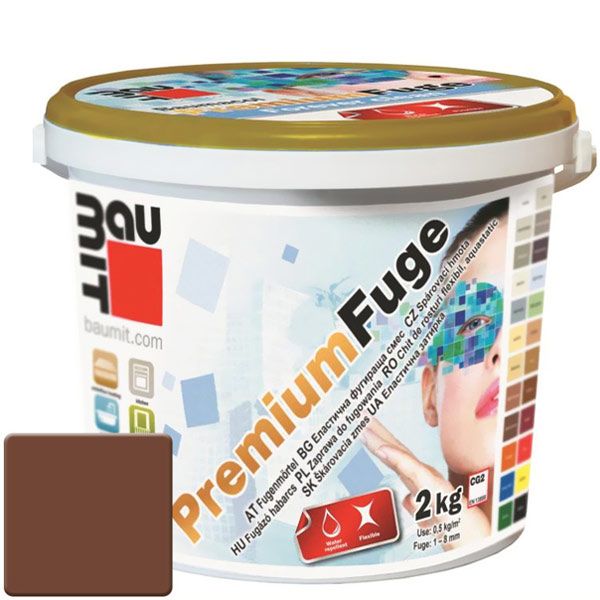 Затирка Baumit Баумакол темно-коричневая 2 кг