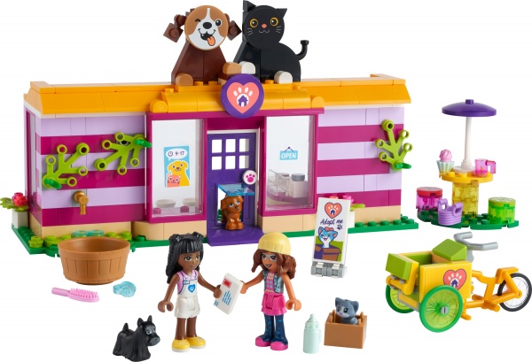 Конструктор LEGO Friends Кафе та притулок для тварин 41699