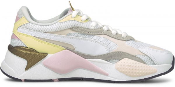 Кроссовки Puma RS-X? PUZZLE V2 38282101 р.UK 4,5 белый