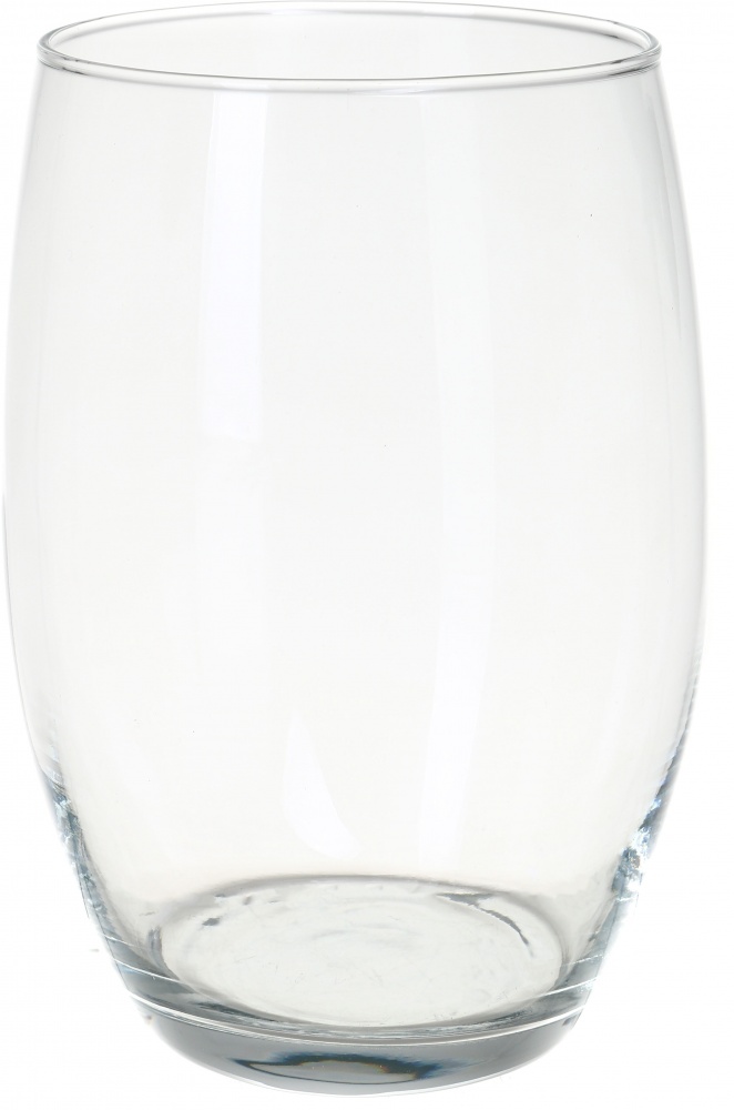 Ваза стеклянная Tyra Trend Glass 19 см прозрачная