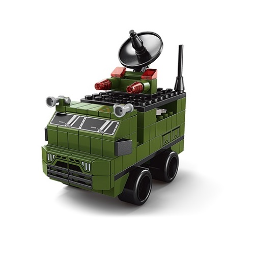 Конструктор SHANTOU YISHENG Бронемашина 1000 деталей K8857-4