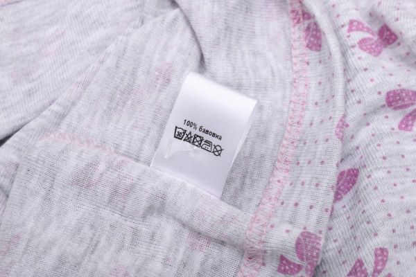 Комплект для дівчаток Фламінго 68307-1007 р.134 сірий із рожевим 