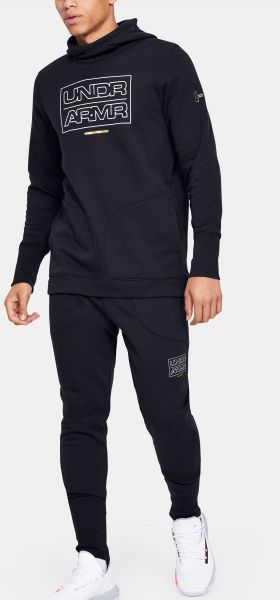 Джемпер Under Armour UA BASELINE FLEECE PO HOOD 1343007-002 р. XL черный