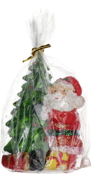 Свічка-сувенір Ялинка з Дідом Морозом 791149