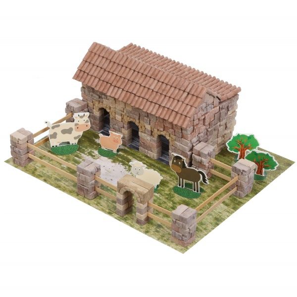 Конструктор из мини-кирпичиков Wise Elk Ферма 70552