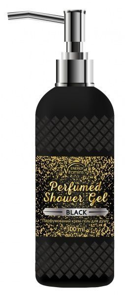 Гель для душу Energy of Vitamins Парфумований Black 300 мл