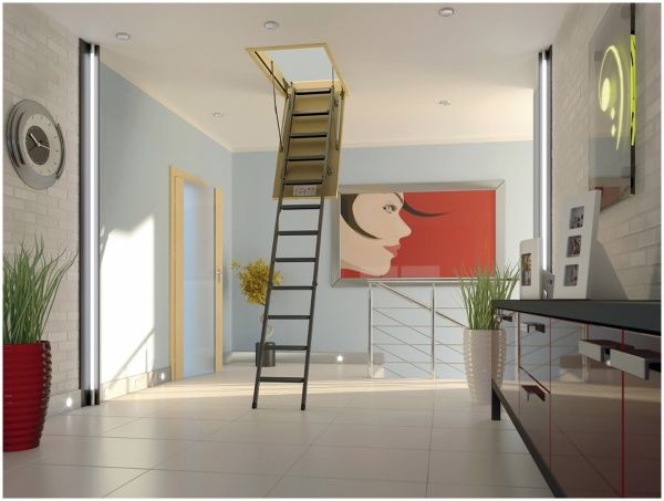 Сходи на горище Fakro 120x70 см LMS 280 металеві