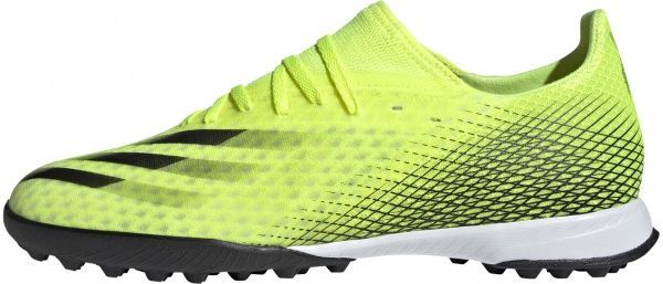 Бутсы Adidas X GHOSTED.3 TF FW6944 р. UK 10,5 желтый