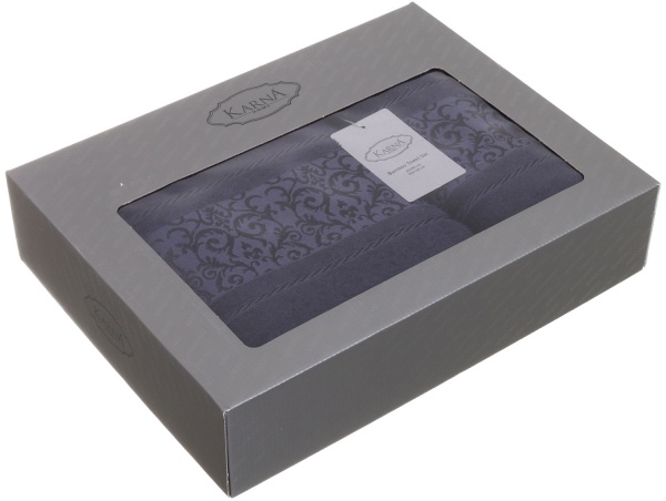 Набор полотенец Armond 2 шт. синий Karna 