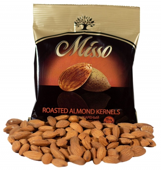 Миндаль Misso Ядра жареные 75 г