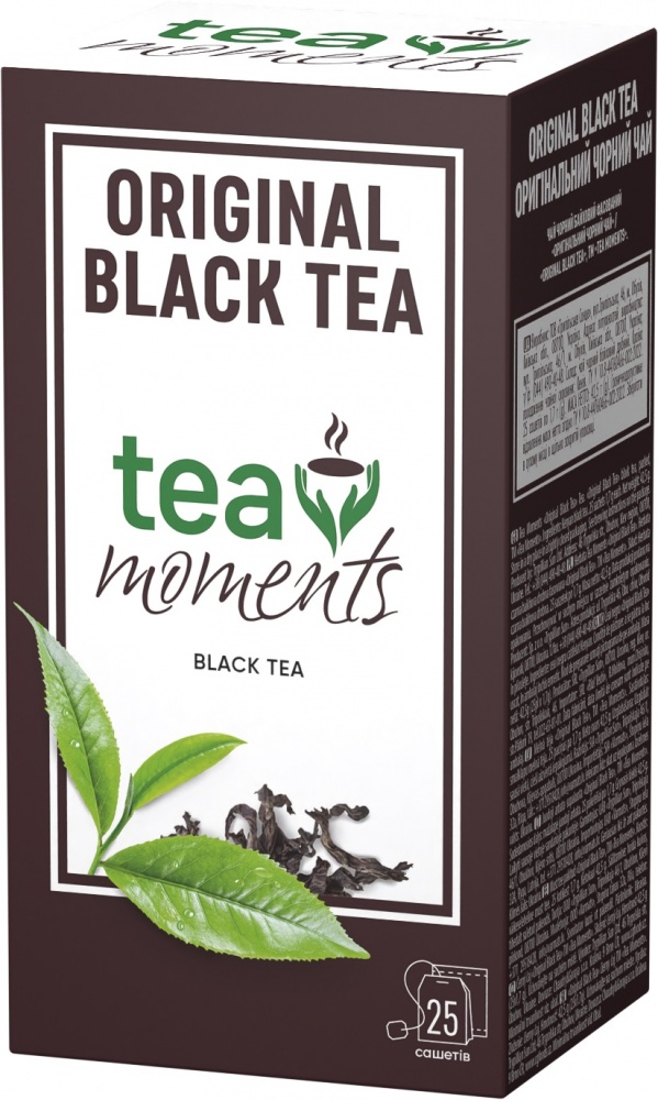 Чай черный Tea Moments Original Black 25 шт. 1,7 г