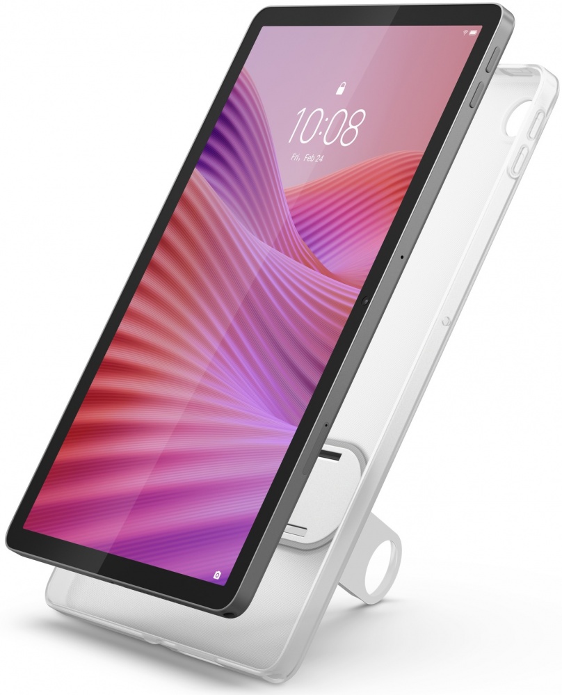 Планшетний ПК LENOVO Tab 4/128 WiFi Luna Grey + Clear Case (ZAEH0006UA)